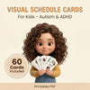 Visual Schedule Cards for Kids with Autism & ADHD