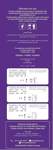 Camelicious Camel's Milk