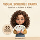 Visual Schedule Cards for Kids with Autism & ADHD