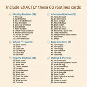 Visual Schedule Cards for Kids with Autism & ADHD