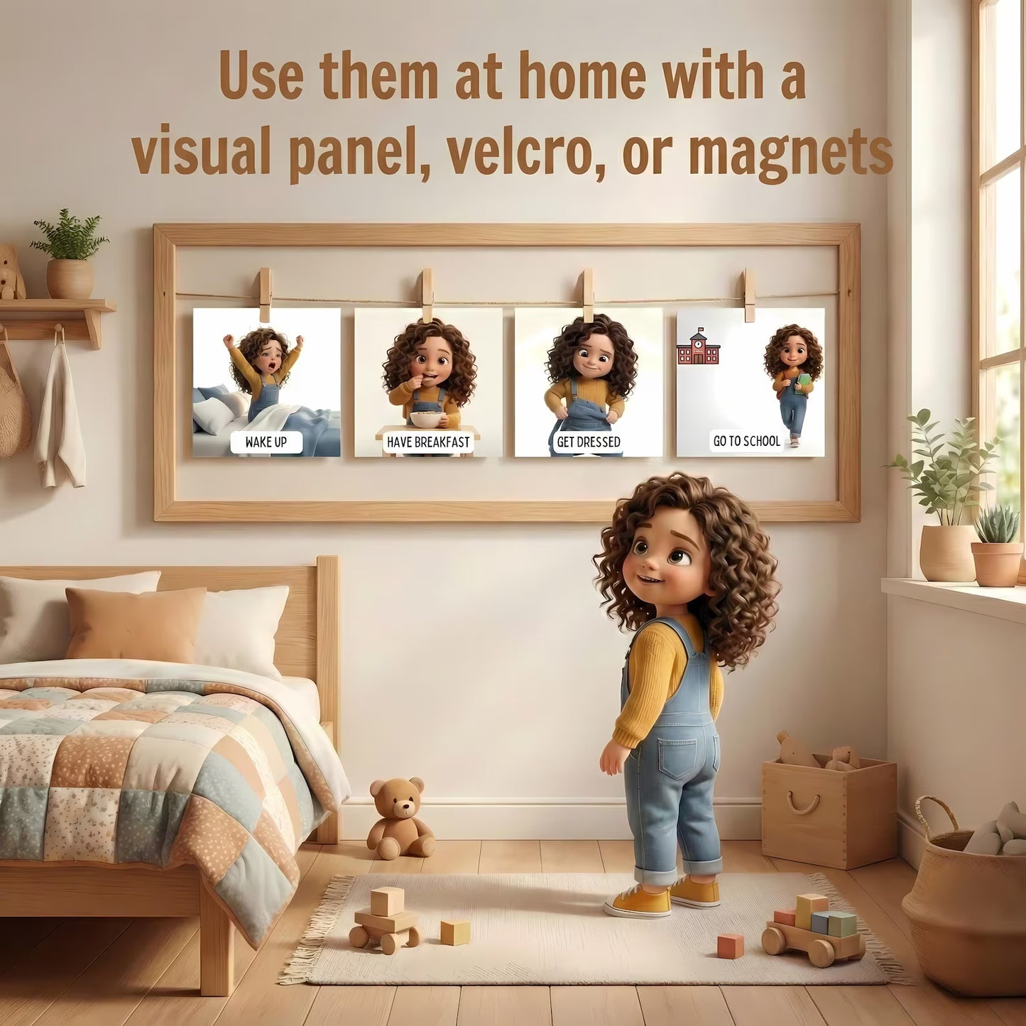 Visual Schedule Cards for Kids with Autism & ADHD